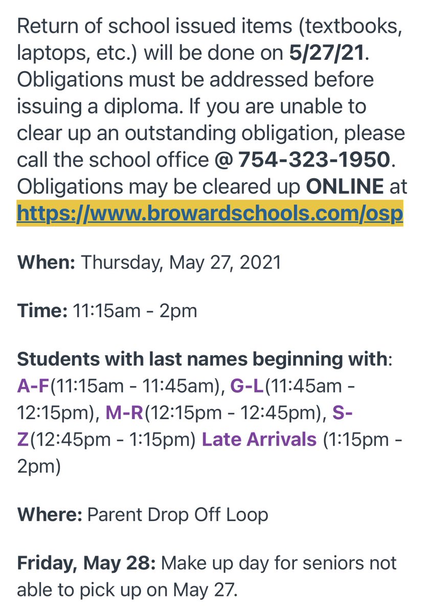 sphs_2021's tweet photo. Good morning Seniors… today is your drop off day. Please see schedule (by last name) for your time. @sphsactivities  @paladinsphs @rfmarino @SPHSHenschel @SPHSOBrien https://t.co/QslhuSKugI