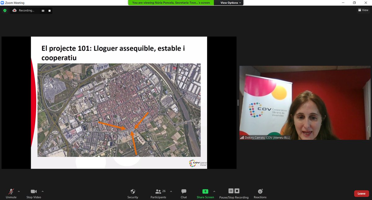 LuisaFerPinto's tweet photo. Xarxa Metropolitana d'Inclusió Residencial🏡🏡
La @dolorscamats comparteix amb la #XMIR el projecte 101 @COVElPrat: Lloguer assequible, estable i cooperatiu al municipi del Prat de Llobregat. @AcordCiutada @pembarcelona https://t.co/kbC7J9e0Rq