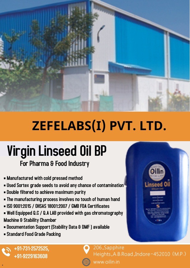 OilinMega's tweet photo. #Zefelabs(I) Pvt. Ltd is has brand #Virgin #linseed #BP #oil, Flaxseed oil, Linseed Flour for pharma &amp; food
Website:- https://t.co/oJLstUeUWe 
Number:- +91-731-2572525+91-9229163608 https://t.co/ZkICYn0Yr6