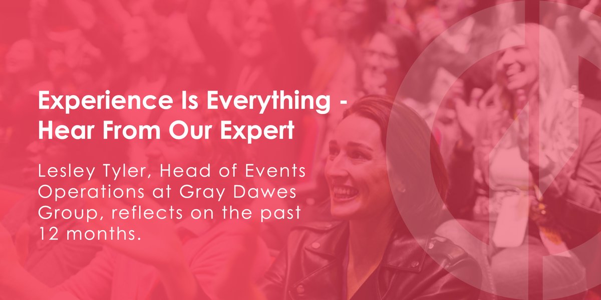 Watch Lesley Tyler, Head of Events Operations, at Gray Dawes Group, reflects on the past 12 months and hear what Lesley thinks corporate events will look like in a post-Covid world.

gd.events/experience-is-…
