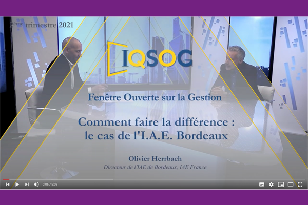 IAEFRANCE's tweet photo. [Vidéo📽️]
"Comment faire la différence : le cas de l'@iae_bordeaux". Olivier Herrbach, directeur de l'#IAE parle #hardskills, technicité et sérieux des formations, alternance, proximité avec les entreprises...dans une interview pour @IqsogRfg➡️https://t.co/I2MJmpYy6J https://t.co/I5KCghdwxc
