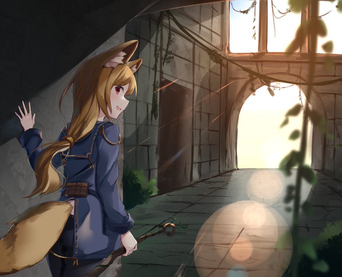 けもみみをかきました (:3_ヽ)_ 