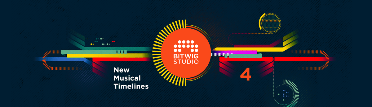 Bitwig's tweet image. Welcome to Bitwig Studio 4, bringing new musical timelines to new horizons. 🎶🕹️
...and Beta starts now.

Learn more: bitwig.com