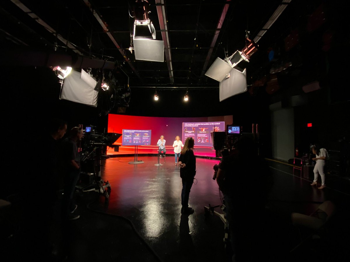 Amdocs's tweet photo. It’s almost time for lights, camera, action as we roll down the green screen for today’s Amdocs Technology Advisory Council! From Indonesia to Ireland, Russia to Romania, and everywhere in between, we’re excited to engage with our customers from all over.
 
See you at #ATAC21! https://t.co/jpvTRPB5ia