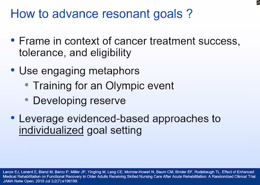 POCOG1's tweet photo. @TOGAANZ @COSAoncology How to we change the narrative & engage #advCan patients?
#IPOS2021 #SuppOnc #rehab #GeriOnc https://t.co/n2fIWdZL4T