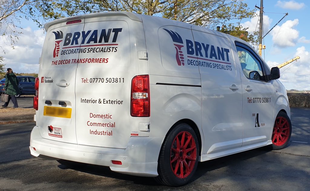 doubleUprint (@doubleuprint) on Twitter photo A new van for Bryant Painting and Decorating Specialists, looking very smart with cut vinyl graphics.
#vanlivery #vansigns #painter #decorating #vehiclegraphics #design #print #signs #bideford #NorthDevon A new van for Bryant Painting and Decorating Specialists, looking very smart with cut vinyl graphics.
#vanlivery #vansigns #painter #decorating #vehiclegraphics #design #print #signs #bideford #NorthDevon