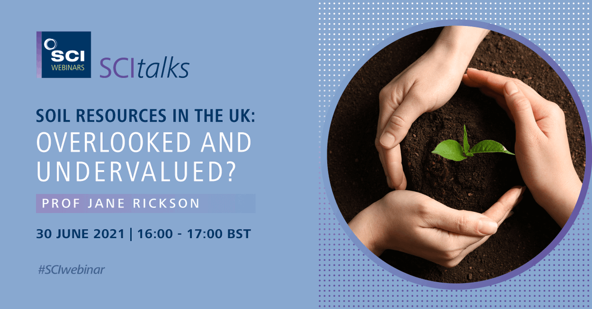 SCIupdate's tweet photo. 🔬 The SCI Agrisciences Group is delighted to announce that Prof Jane Rickson of Cranfield University is the 2021 recipient of the Andrew Medal.

📢 Register now:  https://t.co/U32HnMf7os 

#SCIwebinar #soilbiodiversity #climatechange #sustainable #agriculture https://t.co/ry9agac9CU