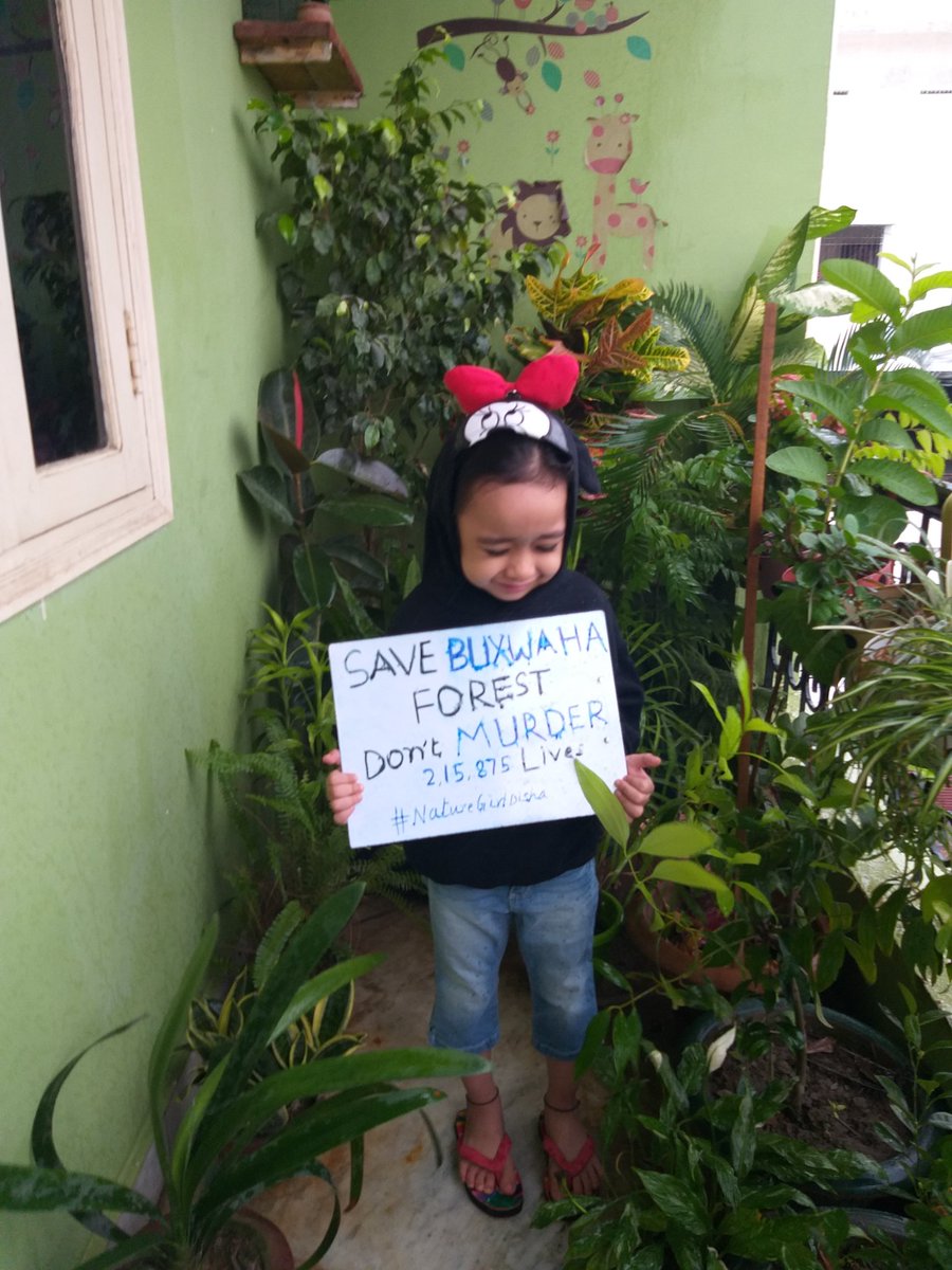 NatureGirlDisha's tweet photo. #savebuxwahaforest 
Prevent, Halt and Reverse the degradation of ecosystems. 
(UN Decade on Ecosystem Restoration)
STOP MURDERING 2,15,875 LIVES FOR DEAD DIAMONDS.
@narendramodi @PMOIndia @PrakashJavdekar @moefcc @UNEP @UNBiodiversity @ChouhanShivraj https://t.co/TlpT4SlMZS