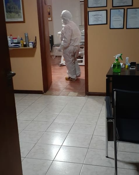 bomberoscalta's tweet photo. Desinfección CLÍNICA DEL SOL

Prensa y Difusión Bomberos Voluntarios Cruz Alta https://t.co/PCgsF2XO23