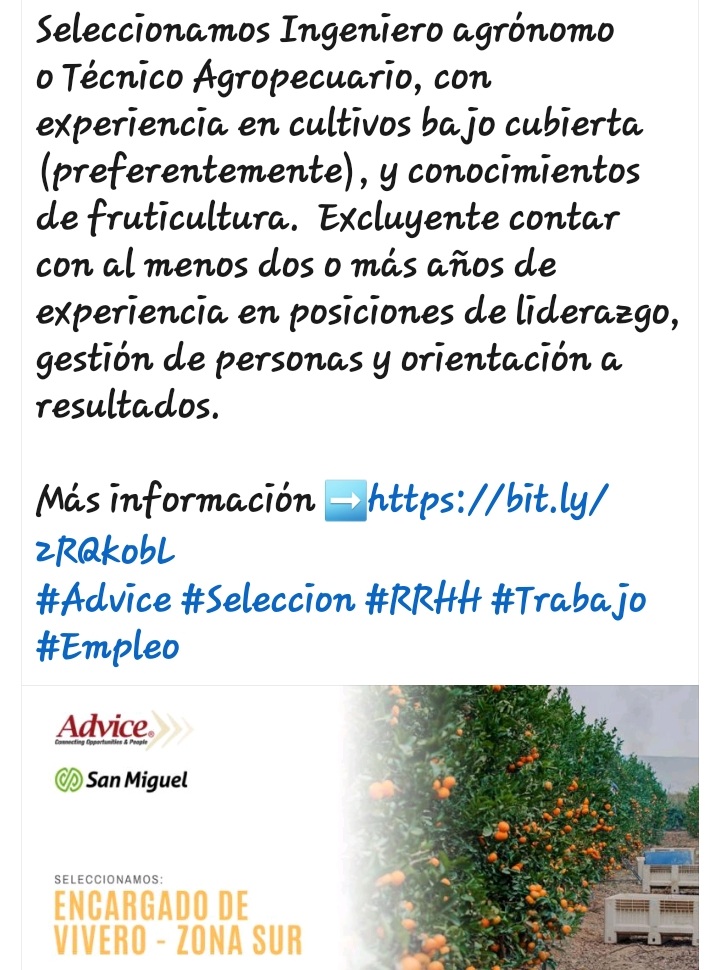 Ing. Agr. (MSc) Leonardo Vique tweet media