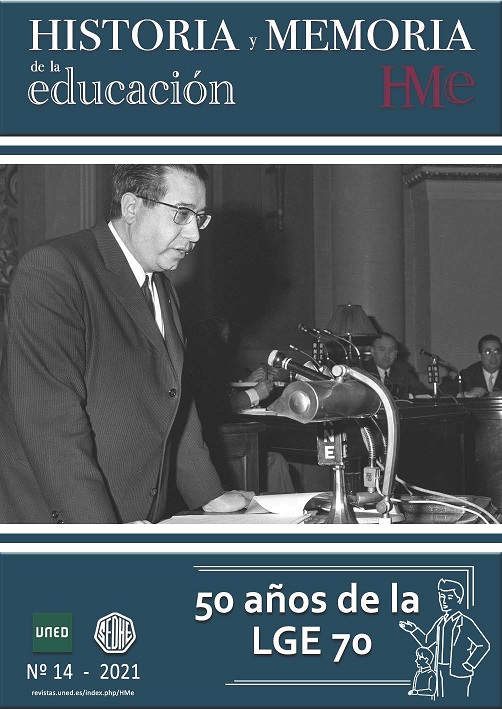gedheuib's tweet photo. En el monográfico «50 años de la LGE 70» de la revista HyMe @XiscaComas y @BernatSureda del @gedheuib de la @UIBuniversitat publican un interesante artículo: «La Ley General de Educación de 1970 a través de las imágenes» #histed #twitterstorians #GEDHE https://t.co/S4YYxvJuZU https://t.co/rt1B68PGh9