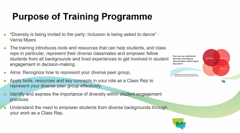 BolandMairead's tweet photo. @ismisemuireann1: The aim of @NStEPie Representing Diversity training is to empower class reps to, in turn, empower their diverse peer group - important initiative, and great to see the plans for its further development #NStEPnetwork https://t.co/KY734gfrpu