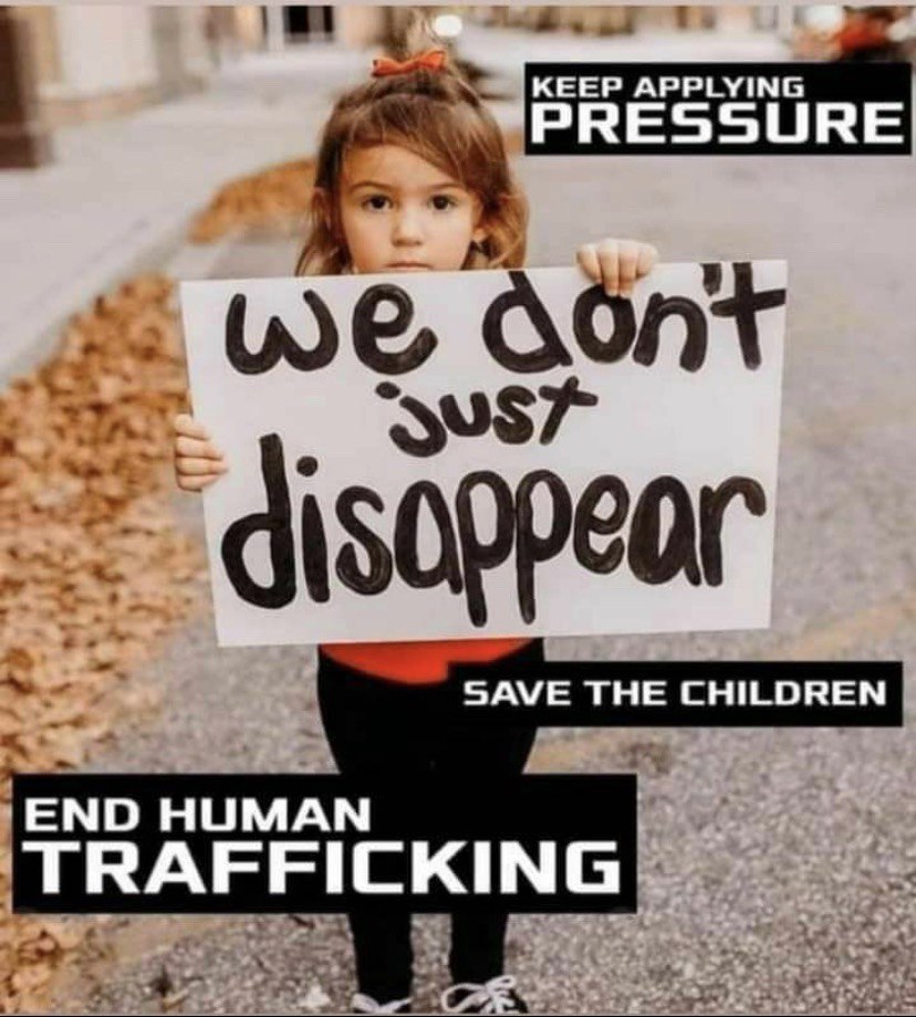 Redpill18111485's tweet photo. DON'T FORGET TO KEEP AN EYE ON YOUR KIDS AND OTHERS AS WELL, #ENDHUMANTRAFFICKING https://t.co/UP4F9O9GG3