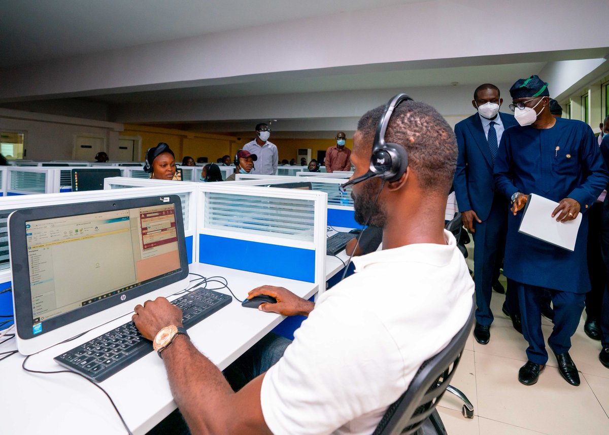 gboyegaakosile's tweet photo. Gov @jidesanwoolu's Lagos is getting smarter. These gadgets already deployed in phase 1.100 schools and 12 hospitals now connected, 1,800 km covered. Commercial agreement signed with @mtn and some other telecom giants for deployment of seamless connectivity. Security top priority https://t.co/E6KlvaaSy7