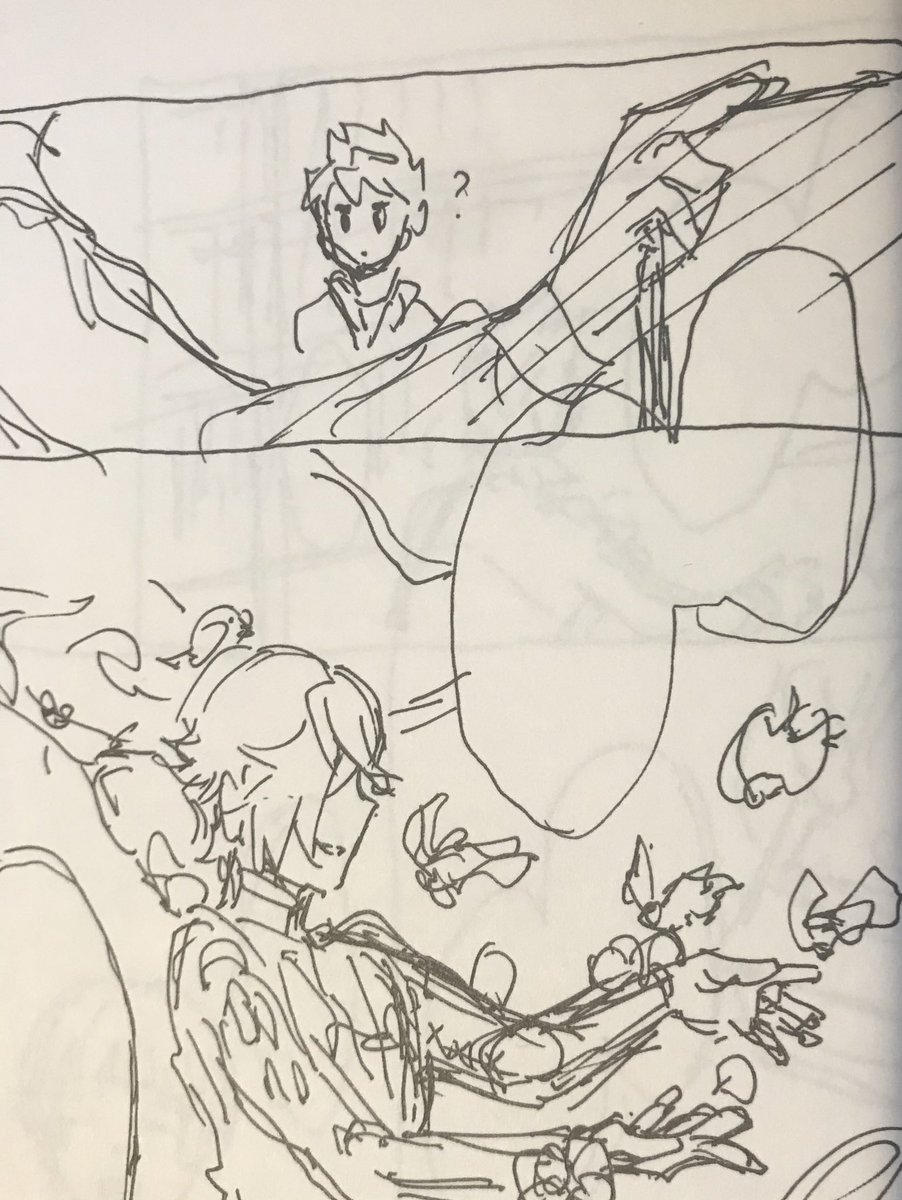 去年夏の古備前原稿はアナログで下書きをしてみたが、見返すと右手の使い方が分からない人みたいなクオリティーで吹いた
......アナログに不慣れすぎ... 