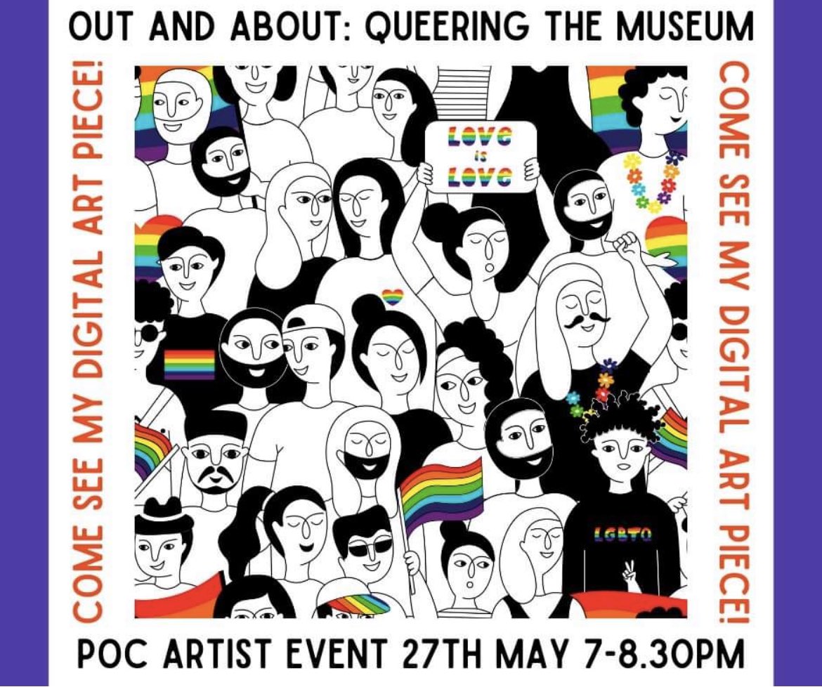 Here’s the link to Queering The Museum -my Daughter will be part of this worthy discussion bit.ly/3v1KcAa