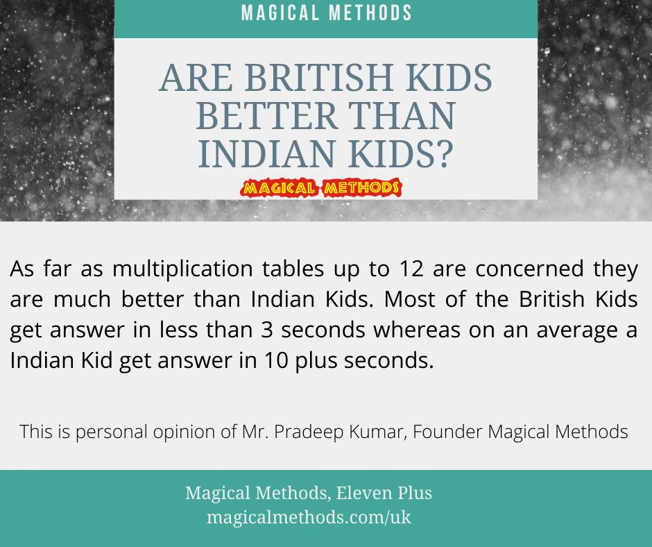 magicalmethods's tweet image. #BritishKidsvsIndianKids