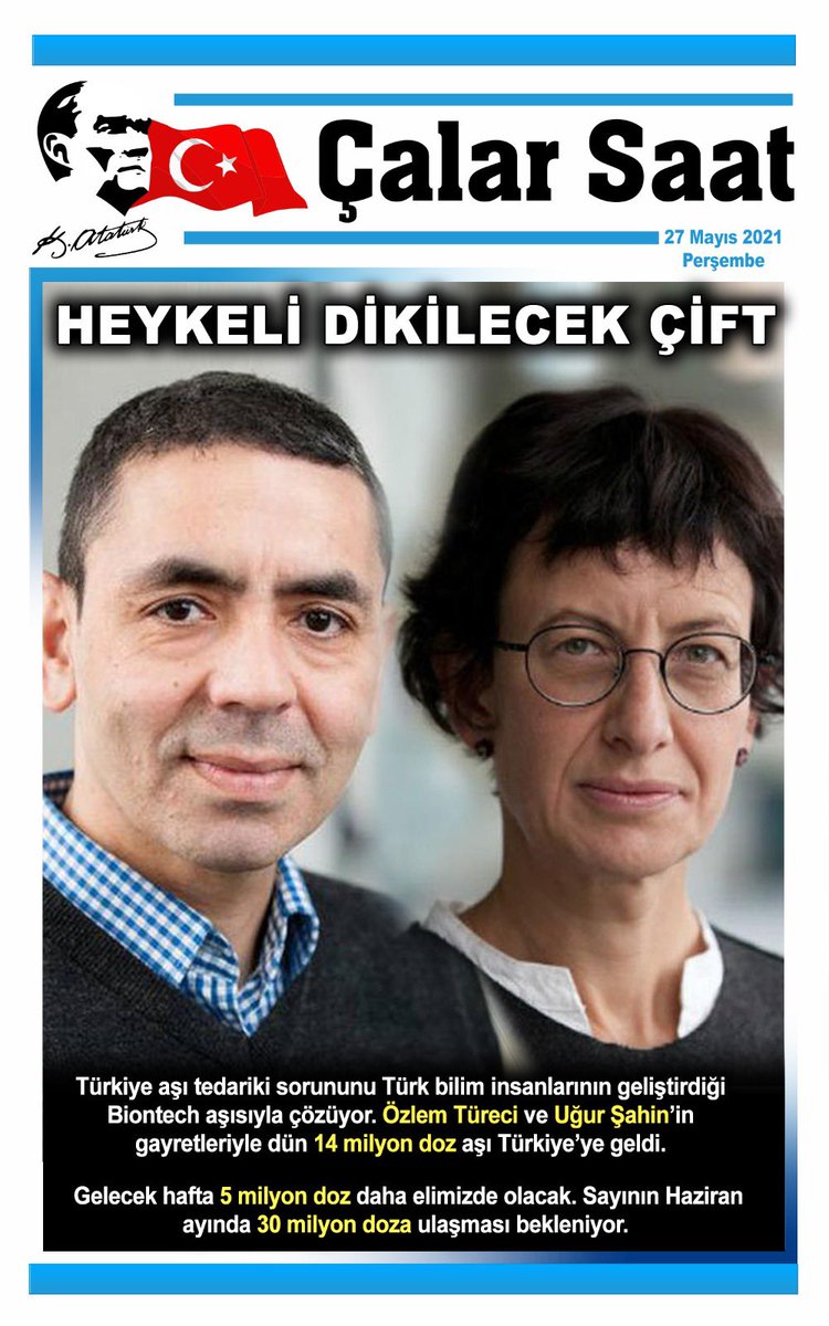 Heykeli dikilecek çift.
Teşekkürler teşekkürler teşekkürler