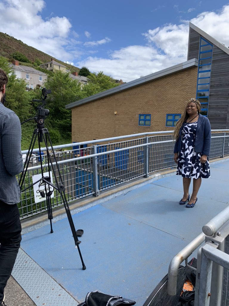 BowCorcoran's tweet photo. Great day filming @StThomas_cps for @ewc_cga yesterday. Talking to our wonderful @UWTSD students, staff &amp; @APLPteach teachers. @Athrofa @StudyUWTSD @miss_blenkinsop https://t.co/H9x8NC7yXT