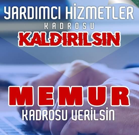 Sayın bakanım,. 2005'te yardımcı hizmetler sınıfı çalışanları genel idare hizmetleri sınıfına geçirilmesi için sendikalarla mutabakat sağlanmıştı. 16 yıl oldu hala bir çalışma yapılmadı. Yeni görevinizde bizleri "YHS"lileri unutmayınız lütfen <a href="/vedatbilgn/">Vedat Bilgin</a>