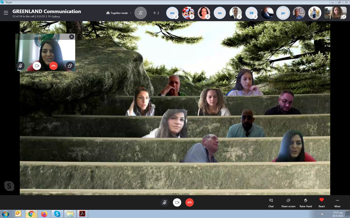 ✨On 26/5/21, #GREENLAND Communication Managers gathered for our major challenges and strengths. Decisions about the Newsletter, Brochure and Marketing were taken, making us looking forward to the result and to provide #impact
🌍 “Communication works for those who work at it.” 🪄