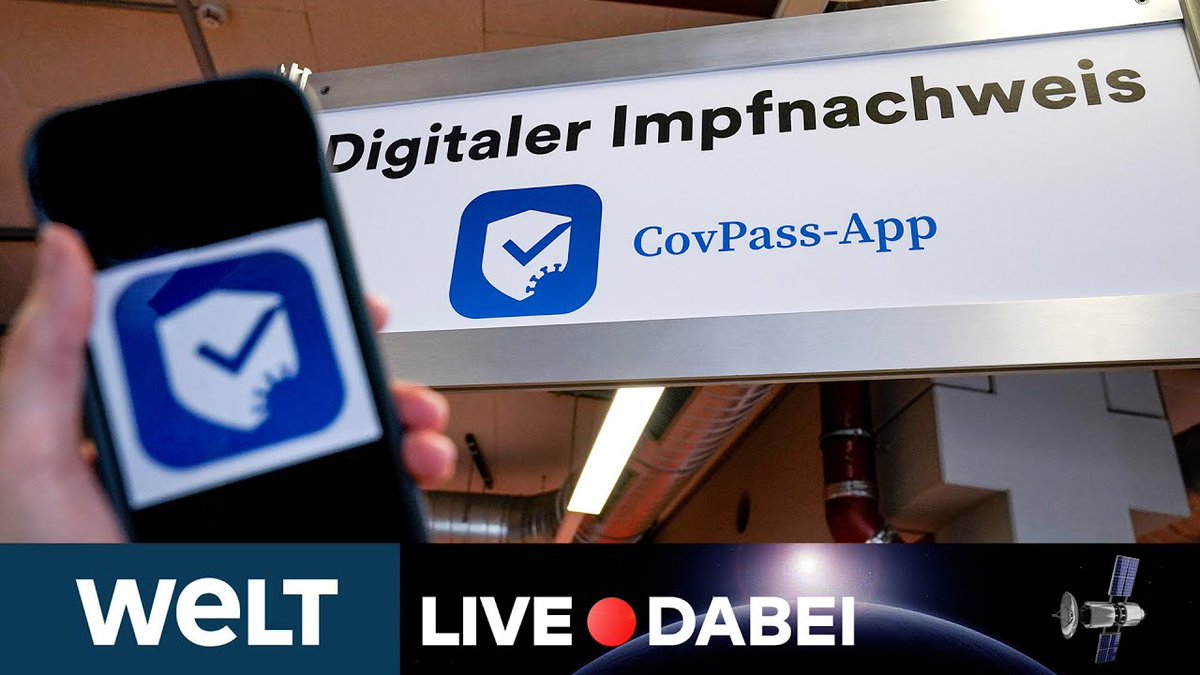 📺Jetzt ab 09:00 Uhr (MESZ) findet in Berlin die Vorstellung des digitalen Impfpass für Deutschland statt.🔴

📡 Schalten Sie hier #live ein ▶️ whatislive.de/events/covpass…

#CovPass #Corona #Briefing