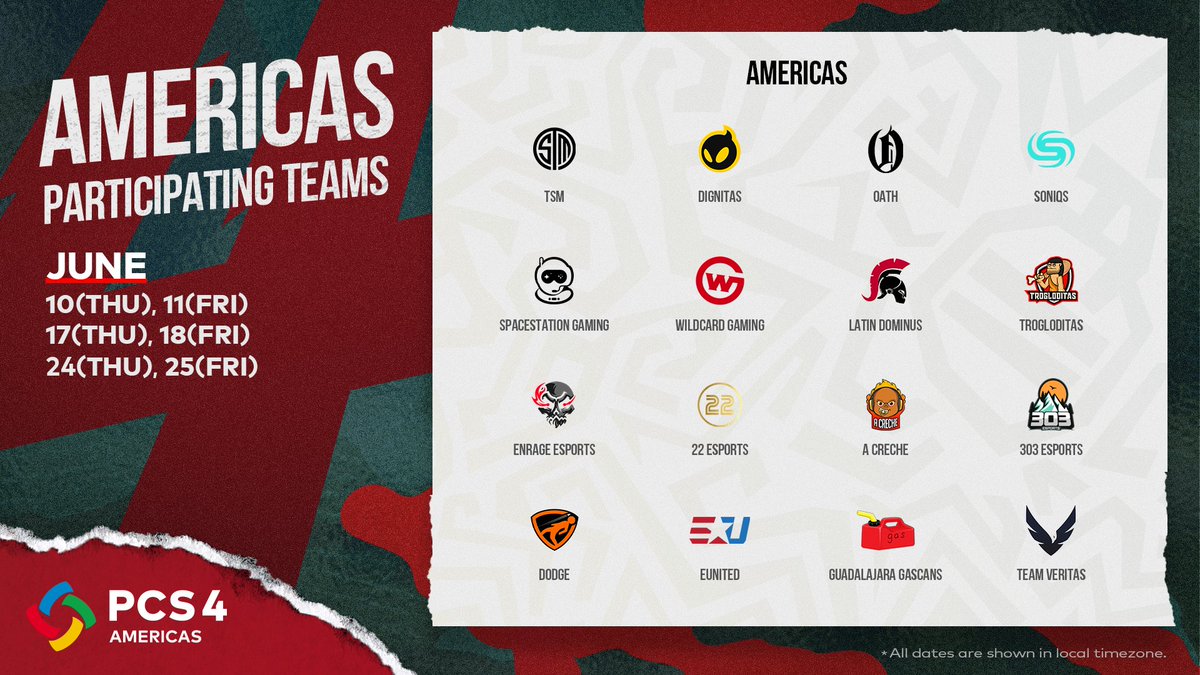 PUBGEsports's tweet photo. Blink and it'll be here before you know it! The PUBG Continental Series 4 is just around the corner.😎

PCS4 Finalists will compete across 4 regions for a $250,000+ prize pool per region starting June 10th!

For dates, times, &amp; more↙️
📰https://t.co/K7Gg9vecdc

#PUBGEsports #PCS4 https://t.co/8bCmKpYGMV