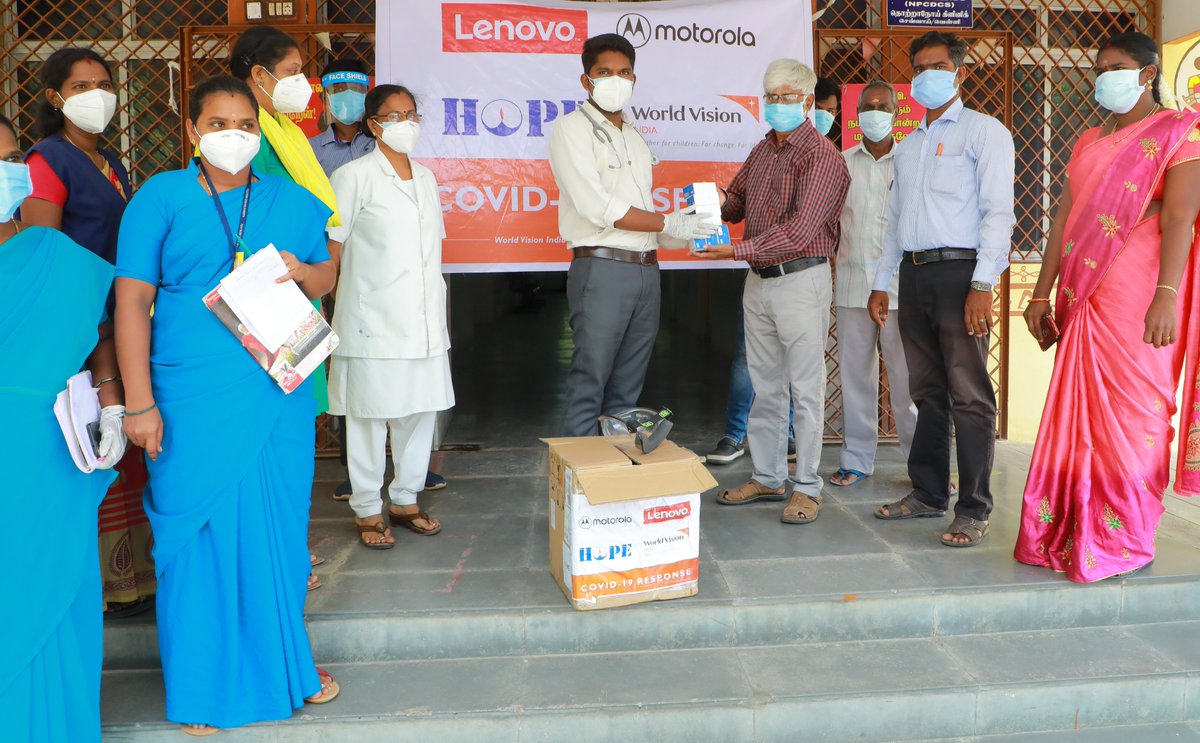 vrhope's tweet photo. HOPE donated Pulse Oximeters to Koodapakkam Primary Health Centre, Puducherry with the support of World Vision India, Lenovo and Motorola.

#COVID19 
#Puducherry 
#CovidReliefInitiative 
@WVIndia
@LGov_Puducherry https://t.co/d6EIxY6dy2