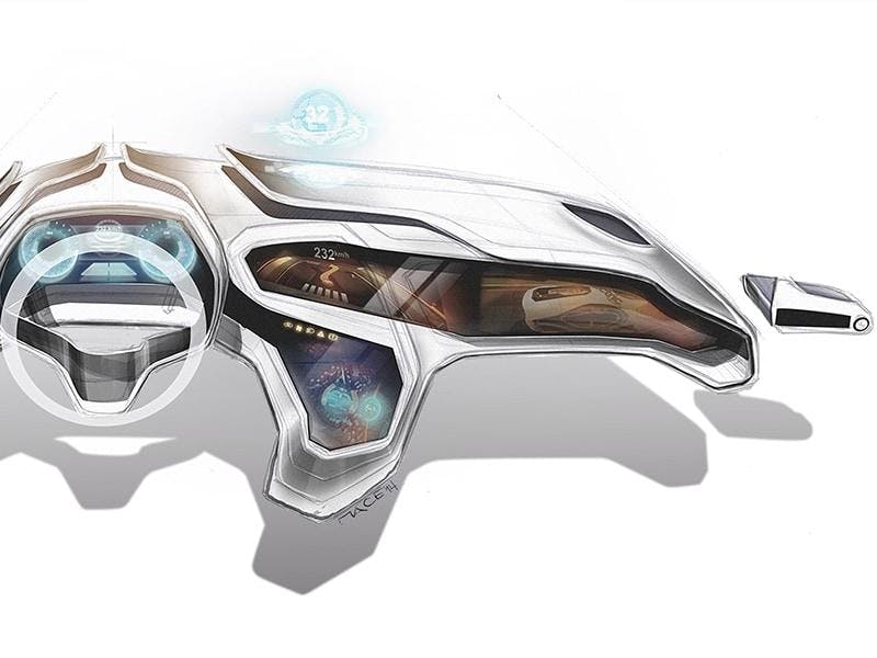 CBlumHeuser's tweet photo. Do you have any idea what the dashboard of the future will look like in your car? Thanks to the latest liquid crystal technologies, displays can be freely formed and are designed to inspire not only designers but also drivers.... #TeamMerck https://t.co/SE2lDDqYd6 https://t.co/XXA5E3xzSJ