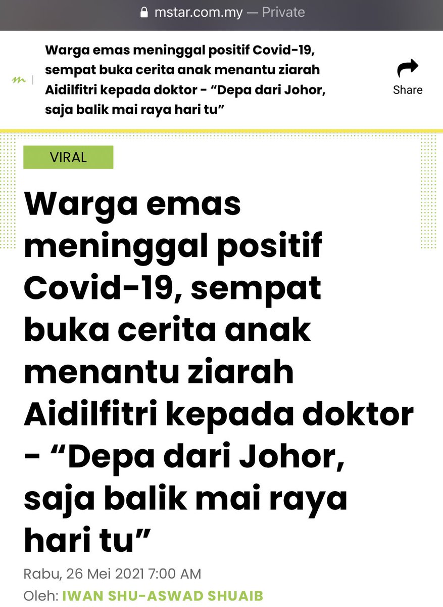 P E L A B U R B I J A K On Twitter Lebih Menyedihkan Apabila Ada Yang Baru Sahaja Bertemu Mak Ayah Raya Minggu Lalu Hari Ini Mereka Sudah