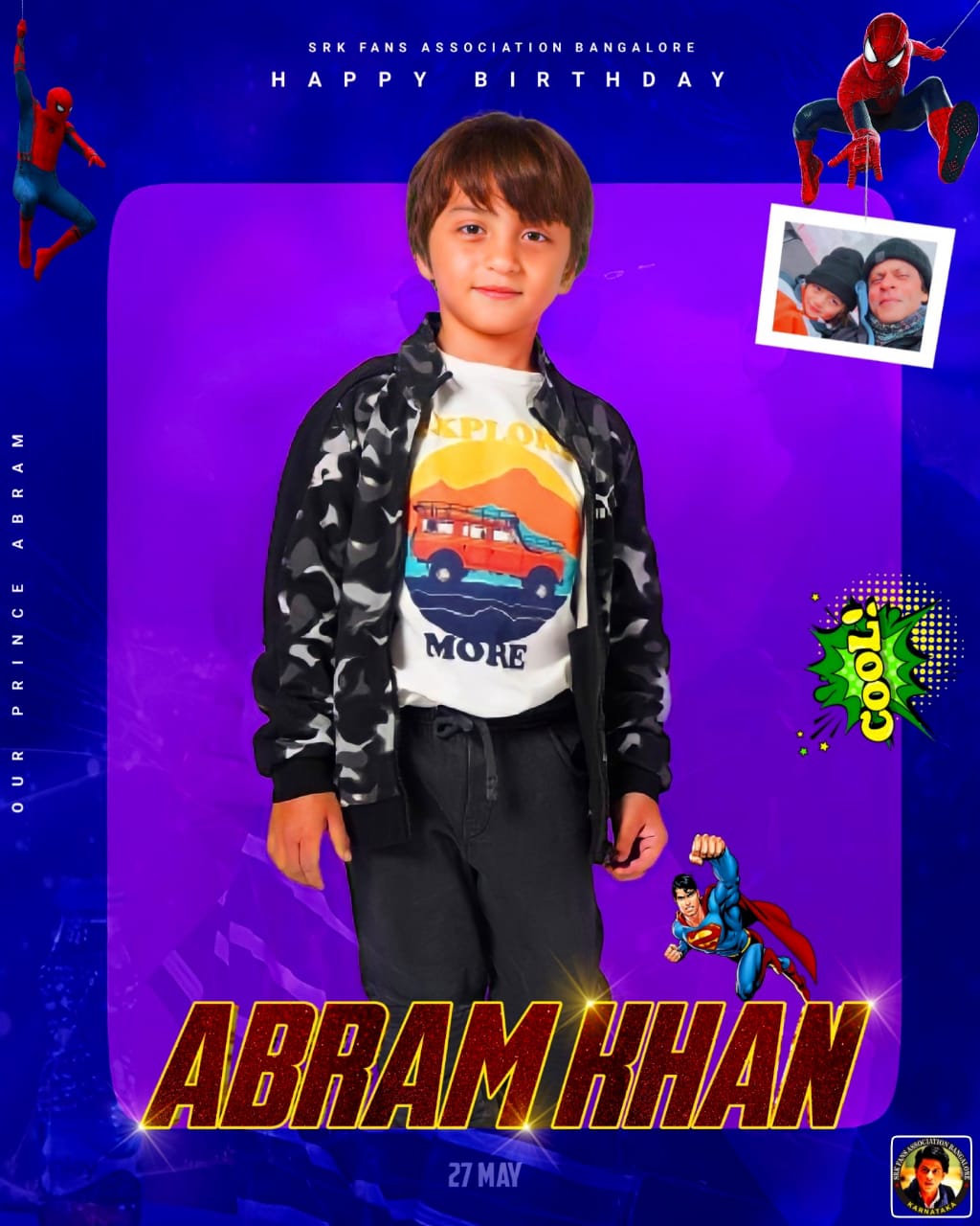 Wishing the prince a very Happy Birthday on Behalf of Fans 