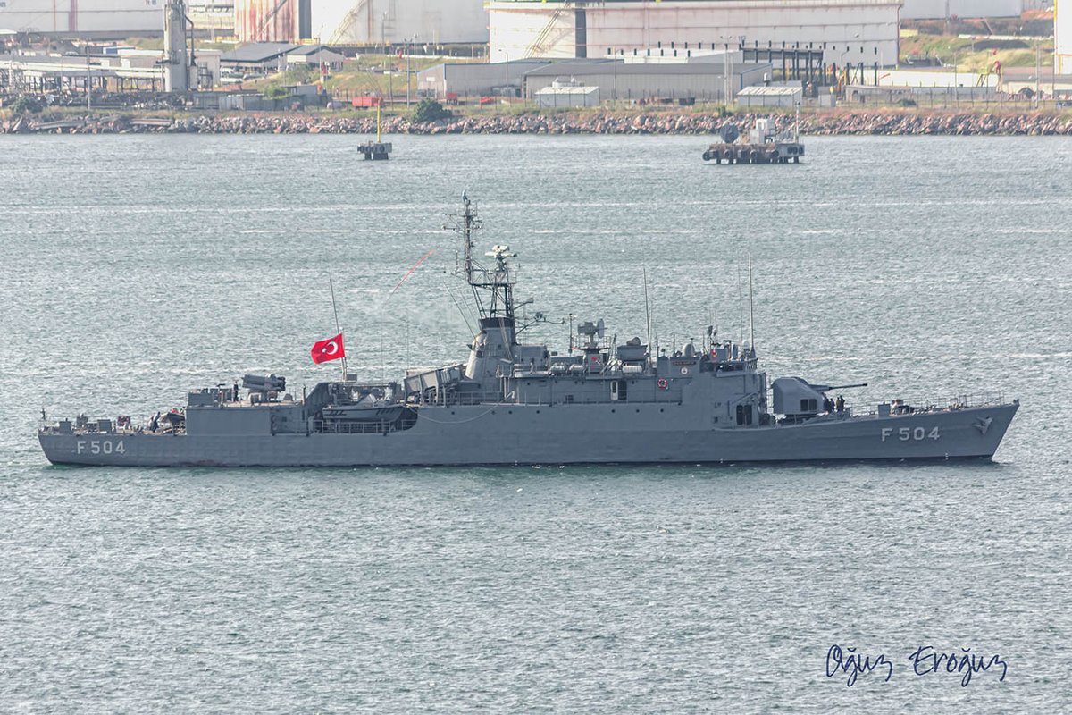 OguzEroguz1's tweet photo. #TurkishNavy #BurakClass #corvette #TCGBartın #F504 (ex. @MarineNationale Amyot d'Inville #F782) https://t.co/3njV0tipyJ