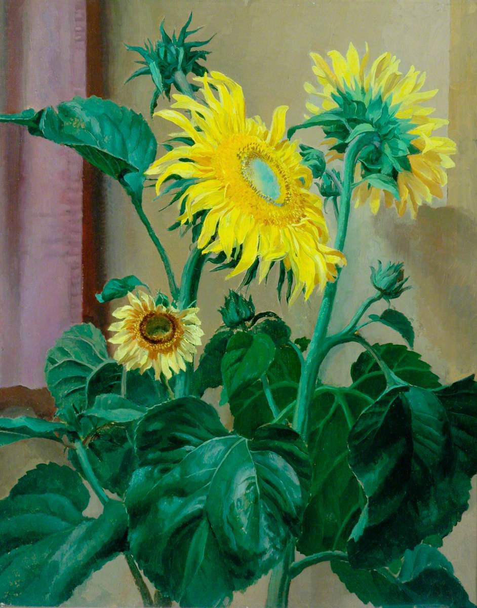 ArtGuideAlex's tweet photo. Sunflowers #GeraldCooper https://t.co/ub49SAr1oW