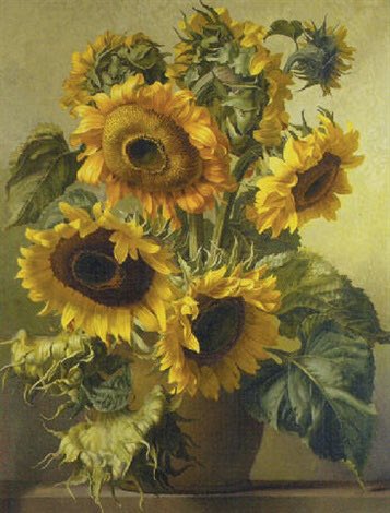 ArtGuideAlex's tweet photo. Sunflowers #GeraldCooper https://t.co/ub49SAr1oW