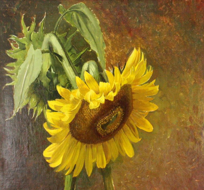ArtGuideAlex's tweet photo. Sunflowers #GeraldCooper https://t.co/ub49SAr1oW