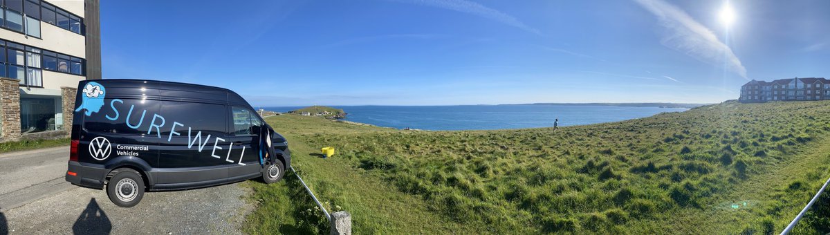 opsurfwell's tweet photo. When you just know it’s going to be a special day at Surfwell. Today’s participants are in for an absolute treat. 2-3ft waves. Light offshore winds and wall to wall sunshine. #surftherapy #cornwall #MentalHealthMatters #ItsOKtonotbeOK #keepingitpro #thisiswhatwedo https://t.co/pfvJaynbNd