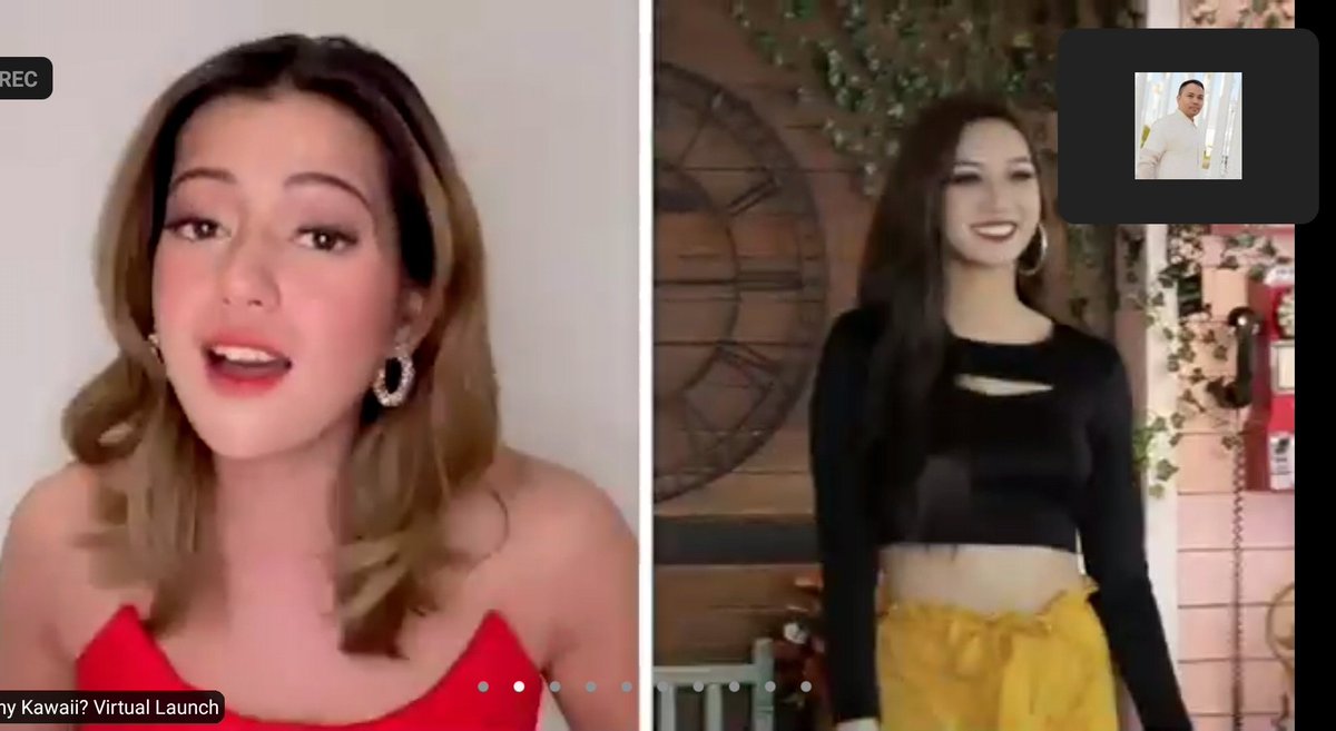 NOW: Actress-singer #SueRamirez appears at the virtual launch of Kawaii Whitening Soap, proudly Philippine-made. #WhyKawaii #BeKawaii #SUEKawaii .<a href="/inquirerdotnet/">Inquirer</a>  <a href="/InqEnt/">Inquirer Entertainment</a>