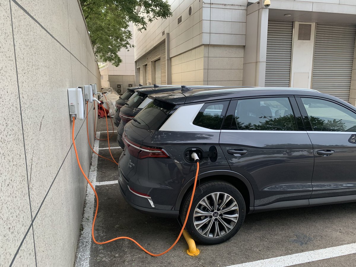 The International School of Beijing expands on its student-driven electric bus program and is switching its owned vehicles to electric (all powered by 100% pollution free wind energy)!! #greenschools #learnisb #ElectricVehicles #sustainableschools