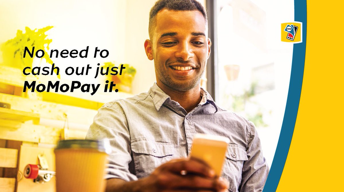MTNRwanda's tweet photo. It is safe, convenient and Chap Chap !
Pay your bills at any shop, hotels or any service provided, with MoMo Pay in order to avoid the spread of Covid19 pandemic.

#ConvenientTingsHappen #BrighterLives https://t.co/ECd7wL2DZN