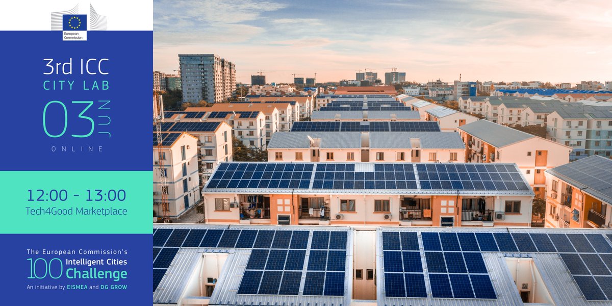 Get to know the Tech4Good Marketplace. One-stop shop🧰 with proven solutions for city challenges. 

Follow the open session during the 3rd #IntelligentCitiesChallenge City Lab

📆Thursday, 3 June
📌12.00-13.00 CEST
➡️Register here: intelligentcitieschallenge.eu/events/3rd-icc…

#COSME_EU