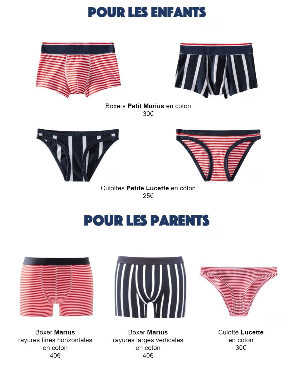 PlanetePapas's tweet photo. Le Slip Français lance sa première ligne de sous-vêtements pour enfants ! - https://t.co/bqhUTQ2sDk https://t.co/Yk0pL3q2Ni https://t.co/M4ubLfTzPY