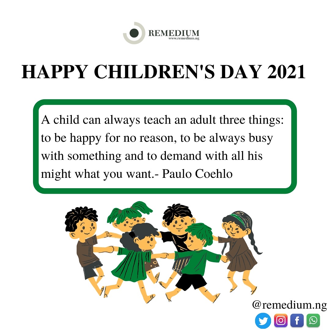 Share your most memorable day as a child with us today.
#HappyChildrensDay