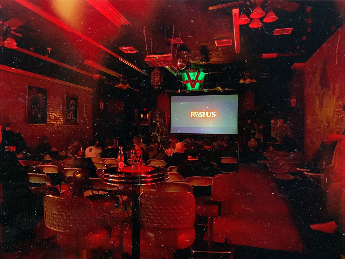 ridgetop21's tweet photo. Had a really nice time meeting back up with fellow @witching_season cast &amp; crew to watch a screening of our feature ‘They Live Inside Us’ at @FilmQuestFest. It was great to finally be able to have a public screening. #witchingseasonfilms #theyliveinsideus #utahfilm https://t.co/XX3oVs4kNC