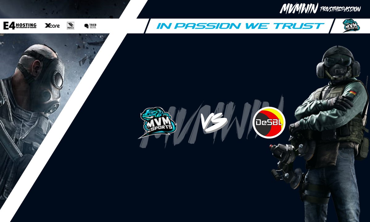 eWolves | Valorant (@ewolvesval) on Twitter photo Next week the first matchups in <a href="/DeSBLR6/">DeSBL Rainbow Six</a> will start. Our first match will be against #HorizonGaming!
We're wishing everyone good luck!
#MVMWIN #TRUSTTHEPASSION Next week the first matchups in <a href="/DeSBLR6/">DeSBL Rainbow Six</a> will start. Our first match will be against #HorizonGaming!
We're wishing everyone good luck!
#MVMWIN #TRUSTTHEPASSION