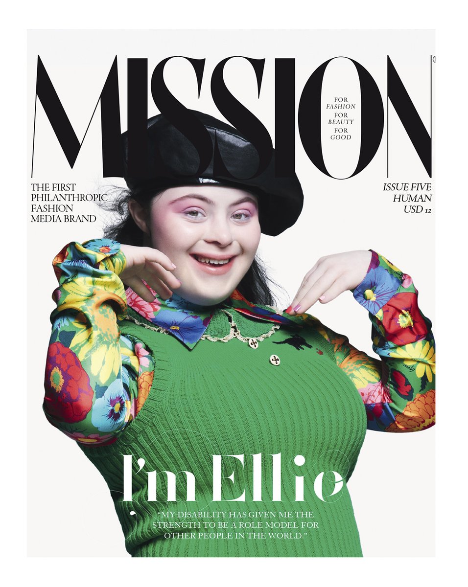 gucci_jp's tweet photo. #MissionMagazine 最新号の表紙を飾ったエリー・ゴールドスタイン #EllieGoldstein。 #GucciKenScott プリントのワンピースにウール ベストを合わせて。
撮影 #SolveSundsbo、スタイリング #AndersSoelvstenThomsen。
#AlessandroMichele #GucciEditorials https://t.co/o6N0SR5Jbp