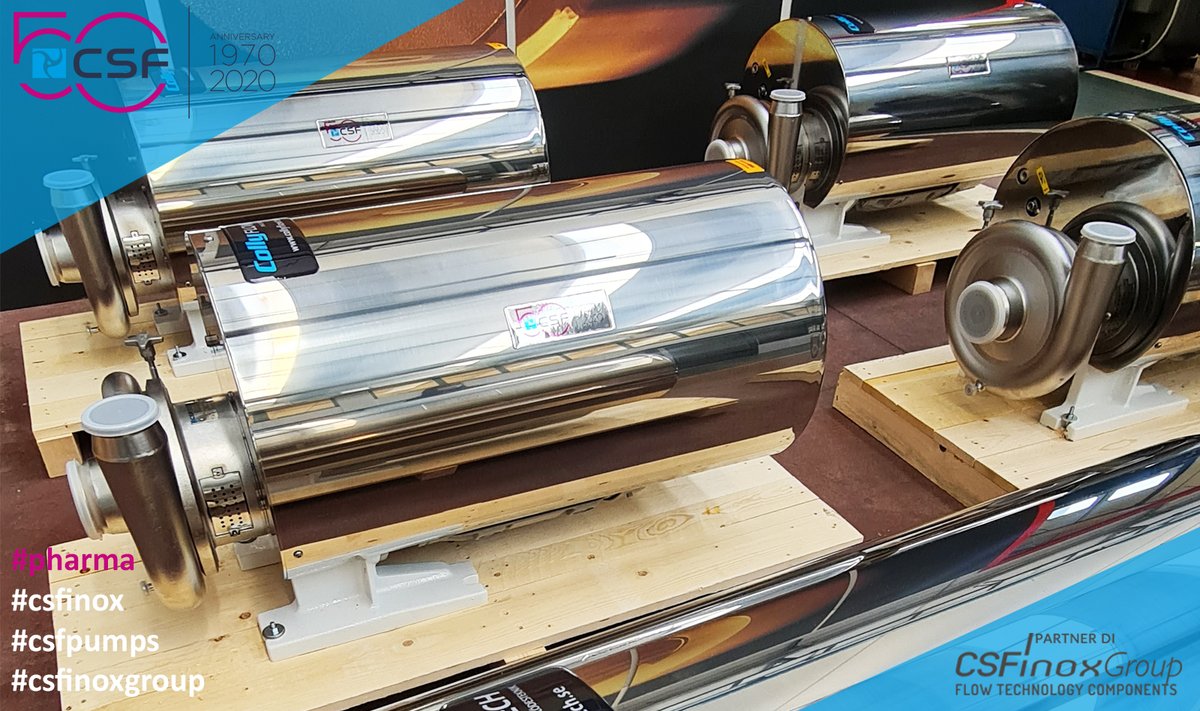 csfinox's tweet image. Here is a look of CSX Pumps for Purified Water designed for Pharma Swedish market.

Thanks to our Partner Colly Flowtech AB

#csfinox #csfpumps #csfinoxgroup #purifiedwater #pharma #centrifugalpump #manufacturing #innovation