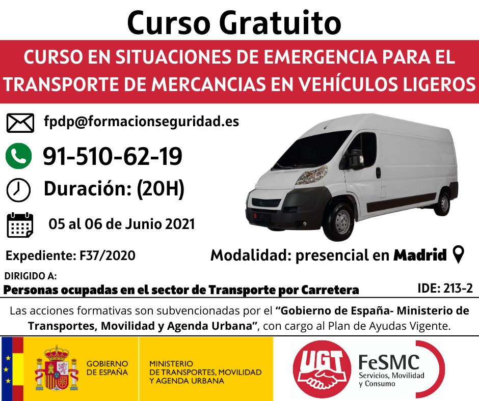 FondoFormacion1's tweet photo. Curso Gratuito🎓
Para mayor información 👈
 fpdp@formacionseguridad.es
Teléfono móvil 91-510-62-19

#cursosgratuitos #cursosgratis #virtual #formacion #trabajadores #autonomos #solicitaplaza #avanzar https://t.co/lYQnJPkUIS