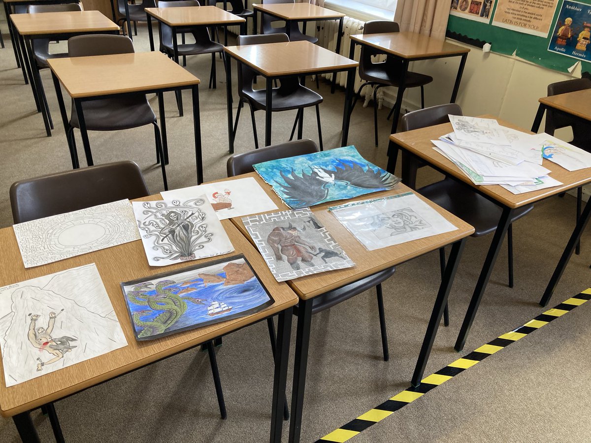 WorksopClassics's tweet image. We have some EPIC designs for our #NSSM2021 postcard competition @worksopcollege It’s going to be so hard to make a decision! Going to get the U6 Class Civ pupils to help