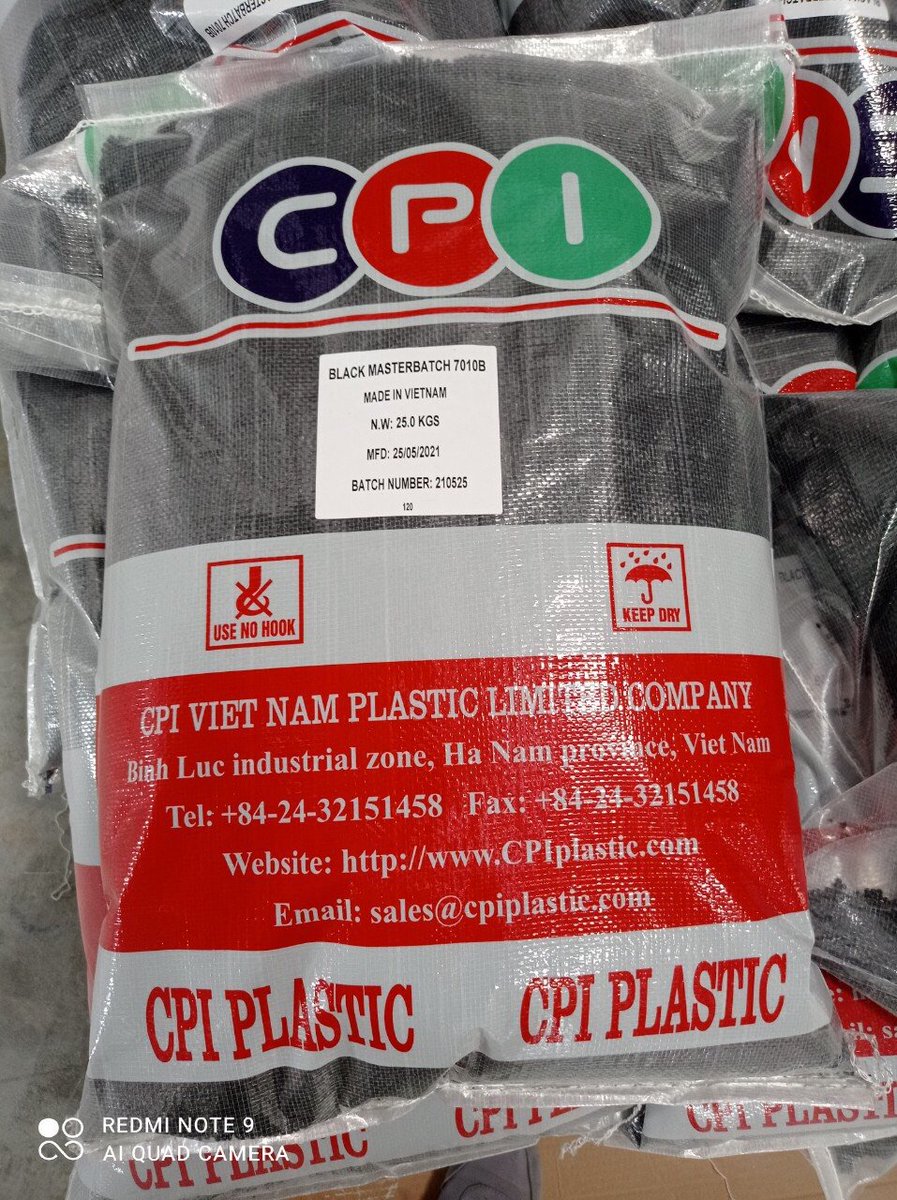 namthaisongroup's tweet photo. What is Black Masterbatch?
Black Masterbatch is the compound of carbon blacks, carrier resin &amp; some additives. It is used for coloration, reducing production costs &amp; performance
Contact me for the best price!
#cpiplastic #blackmasterbatch #caco3masterbatch #colormasterbacth https://t.co/OriYk4Gzlg