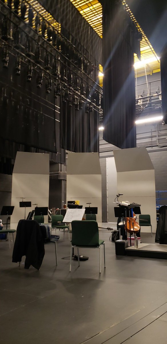 Tonight we had a rehearsal in the new Grossmont College Performing &amp; Visual Arts Center. We think you're going to really like the space.